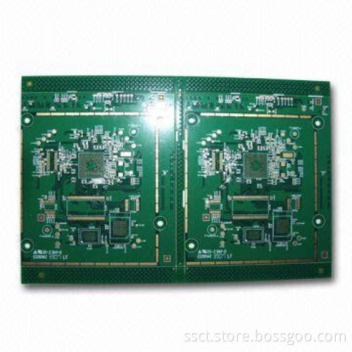Multilayer PCB with ENIG Surface Finishing and 14mil through Hole